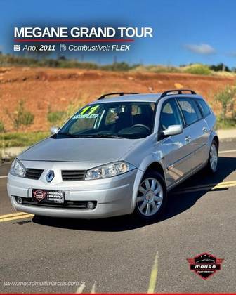 RENAULT MEGANE 1.6 DYNAMIQUE GRAND TOUR 16V FLEX 4P MANUAL